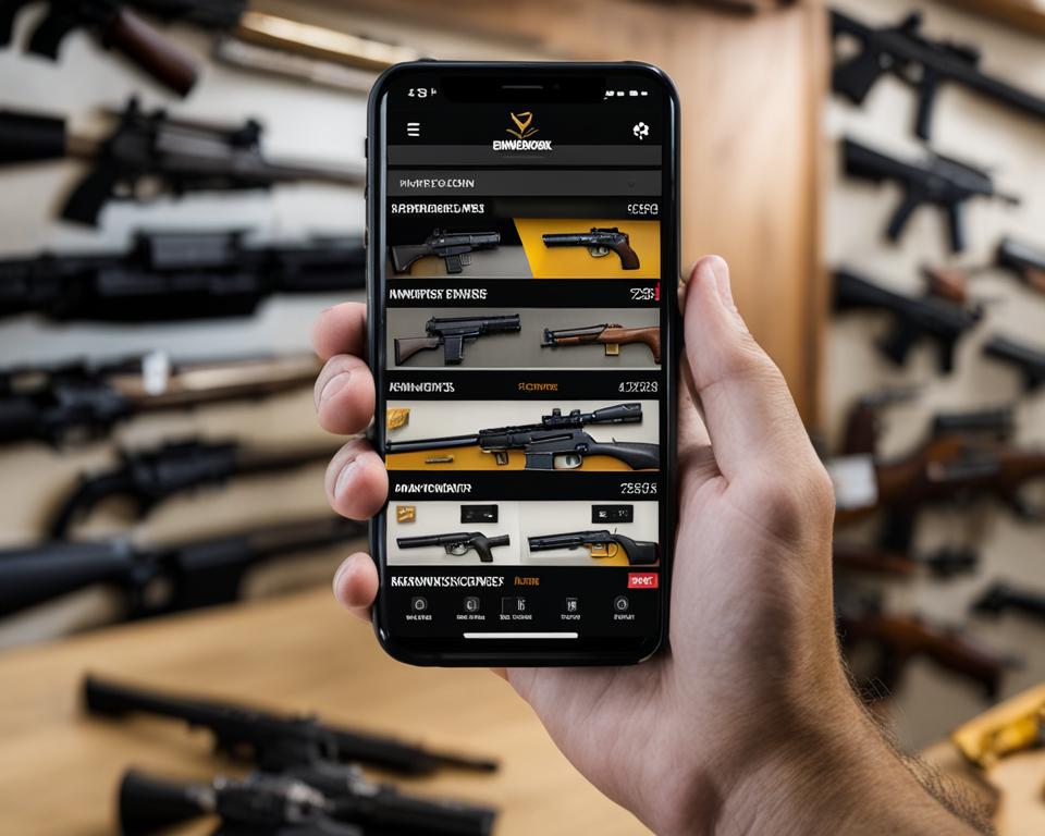 GunBroker Mobile App Usage