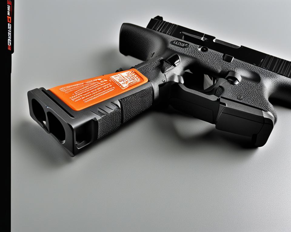Glock 26 tactical slide stop and magazine release